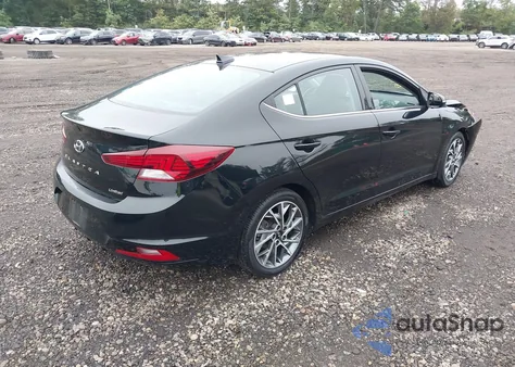 2020 Hyundai Elantra Limited from USA, damaged, VIN 5NPD84LF5LH515603